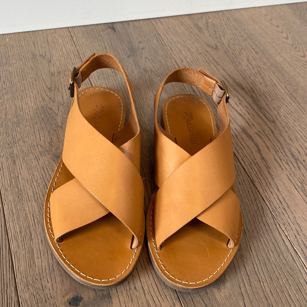 madewell leather sandal US7